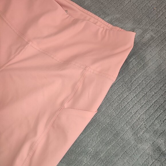 RBX Athletic Wear Pants 3/4 Capri Workout Gym Running Size L Comfy Stretch Sport - Picture 2 of 10